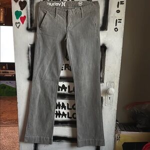 Hurley Gray Straight-Leg Jeans